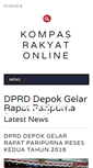 Mobile Screenshot of kompasrakyat.com